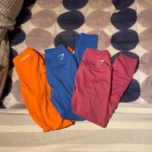 BUNDLE Gymshark leggings. Size xs